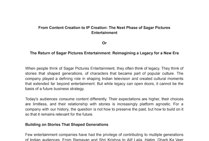 write press releases and articles
